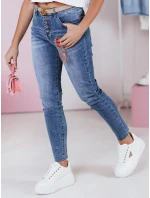 Dámské džínové kalhoty slim fit DENIMFIT navy blue FashionStreet UY2363 Dámské džínové kalhoty slim fit DENIMFIT navy blue FashionStreet UY2363