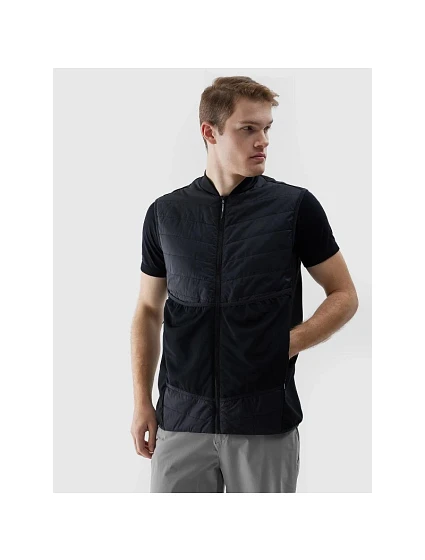 Pánská černá pánská běžecká vesta Primaloft model 21431405 - 4F