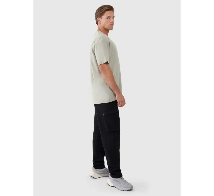 Pánské hladké tričko oversize model 21433391 - 4F Pánské hladké tričko oversize model 21433391 - 4F