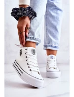 Dámské Tenisky Big Star Bily GG274013 Dámské Tenisky Big Star Bily GG274013