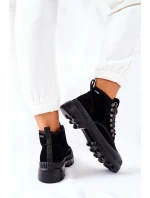 Kožené Boty Big Star černé model 21564910 - Big Star Shoes