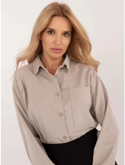 Koszula model 20499624 jasny beżowy - FPrice
