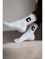 DÁMSKÉ FROTÉ PONOŽKY PÍSMENO C 0118.009