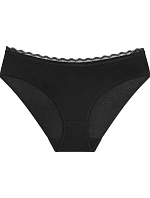 Dámské kalhotky Feel Of Cotton Tai - BLACK - černé 0004 - TRIUMPH
