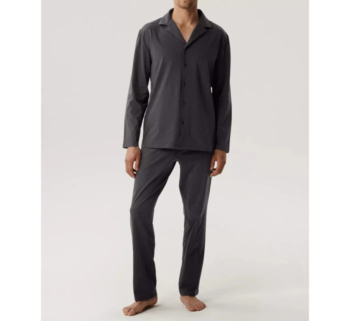 Pyžamo Atlantic BNMP-001 long/r S-2XL pánské pyžamo na zip Pyžamo Atlantic BNMP-001 long/r S-2XL pánské pyžamo na zip