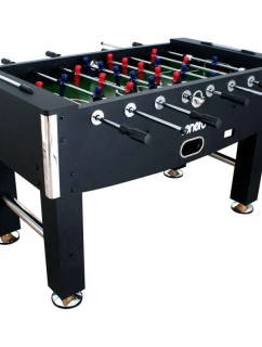 Stůl na stolní fotbal 142x76x88CM ČERNÝ