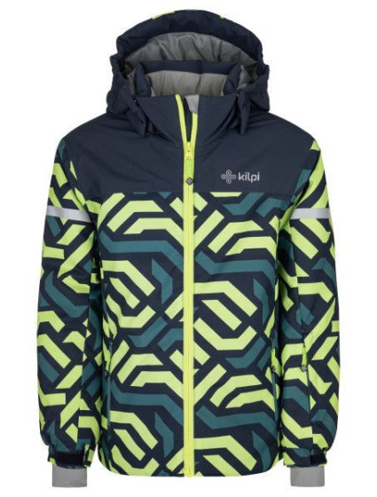 Chlapecká lyžařská bunda model 17760612 Tmavě zelená - Kilpi