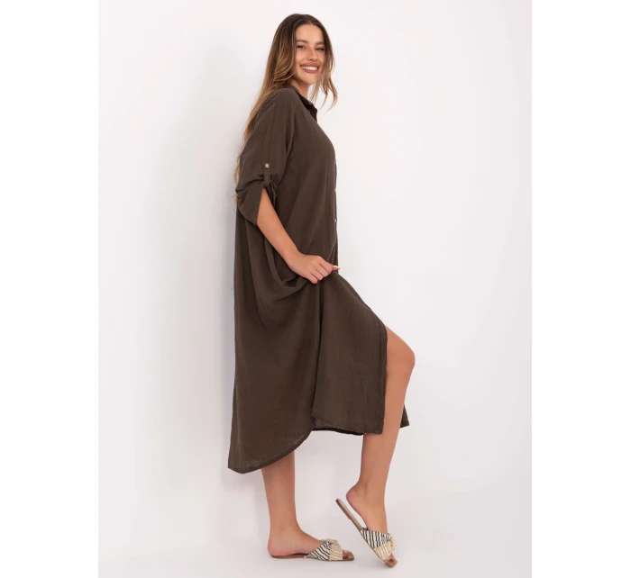 TW SK BI šaty 24135.81 tmavě hnědé