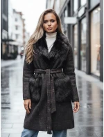 Dámský kožich hnědý FashionStreet TY5229z