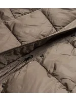 KURTKA ZIMOWA DAMSKA Z KAPTUREM BEŻOWA model 21245472 - Ann Gissy