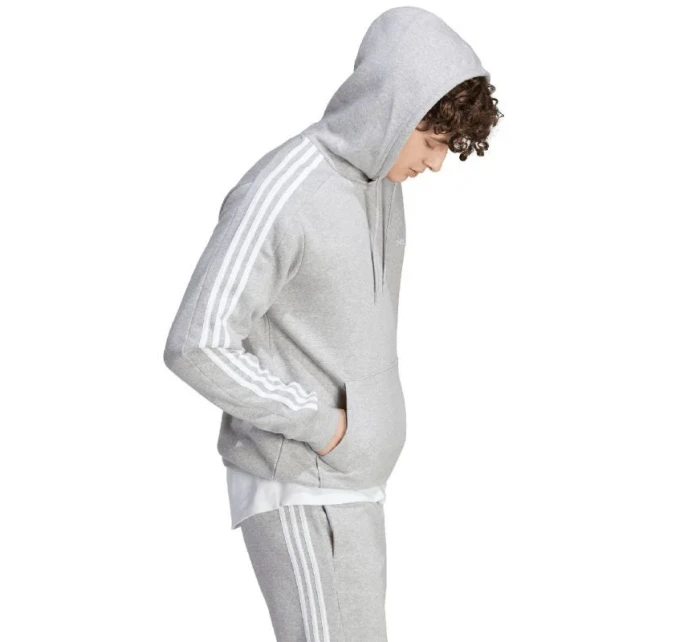 Adidas Essentials Fleece 3-Stripes Hoodie M IJ6474 pánské Adidas Essentials Fleece 3-Stripes Hoodie M IJ6474 pánské