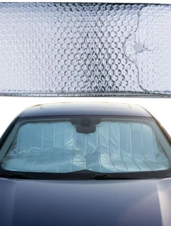 Sluneční clona pro zrcátka skládací 130x60 cm DUNLOP