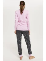 Italská móda Antilia long length sp. barva:růžová/print Italská móda Antilia long length sp. barva:růžová/print