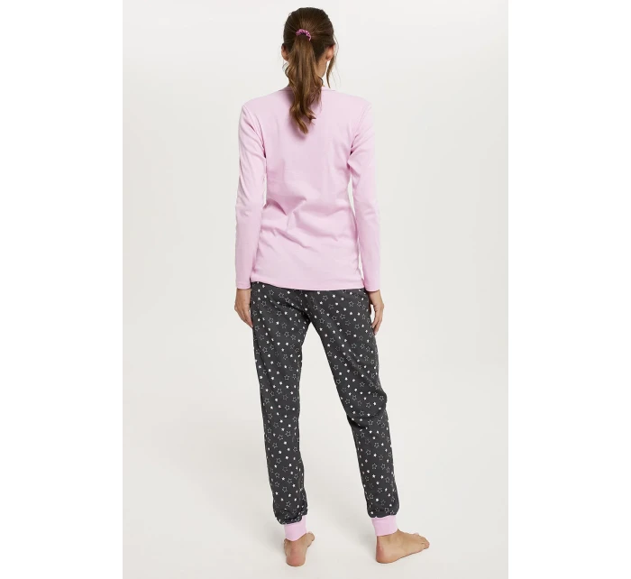 Italská móda Antilia long length sp. barva:růžová/print Italská móda Antilia long length sp. barva:růžová/print