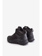 Lehké Zateplené Pánské Trekingové Boty Voděodolné McBraun Černé Lehké Zateplené Pánské Trekingové Boty Voděodolné McBraun Černé