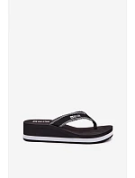 Dámské žabky na platformě Big Star NN274A727 Černé