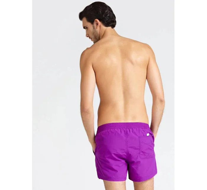 Pánské šortky F92T00TEL27 fialová - Guess