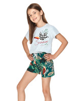 Dívčí pyžamo model 18394399 Sonia šedé - Taro