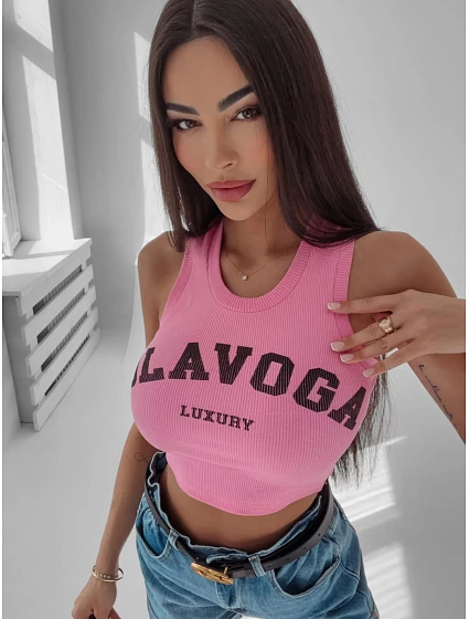 Dámský top model 18539878 růžový - Ola Voga Dámský top model 18539878 růžový - Ola Voga
