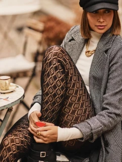 Punčocháče Gabriella Cashmir vzor 103, 150 den, 2–4