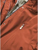 DAMSKA KURTKA ZIMOWA NA MISIU BEŻ model 21242896 - MHM