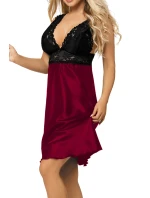 Dámská košilka Cleo wine - DKAREN Dámská košilka Cleo wine - DKAREN