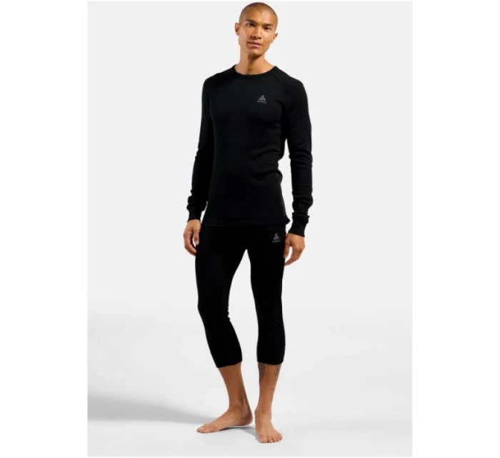 Pánské tričko BL TOP model 22093662 neck l/s ACTIVE WARM ECO velikost M Black - ODLO