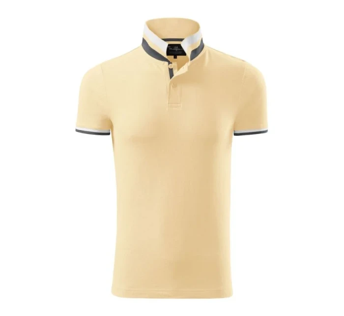 Malfini Collar Up M MLI-25685 bourbon vanilla polokošile