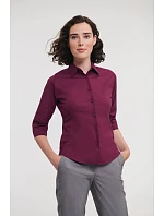 Russell Athletic 946F Elastická halenka s 3/4 rukávem 11.946F black Russell Athletic 946F Elastická halenka s 3/4 rukávem 11.946F black