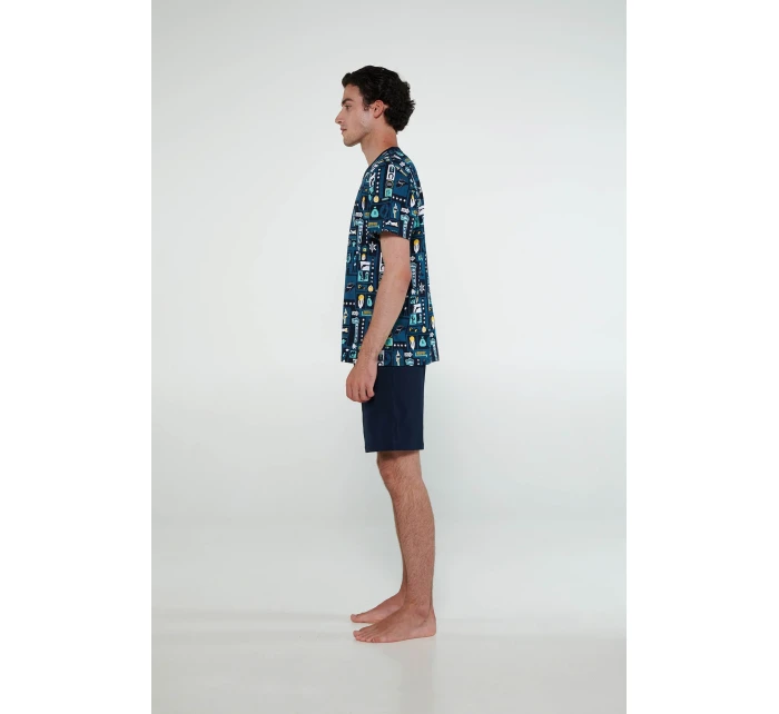 Vamp - Pyžamo s krátkými rukávy 20652 - Vamp Vamp - Pyžamo s krátkými rukávy 20652 - Vamp