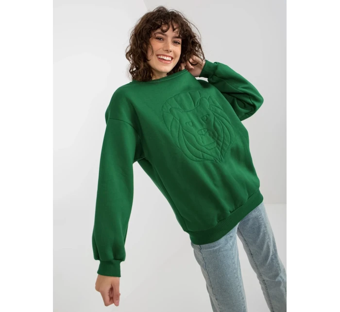 Mikina EM BL 617 4.41P tmavě zelená