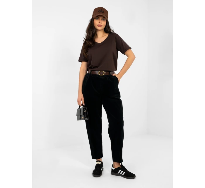 Spodnie IT SP czarny model 21948962 - FPrice Spodnie IT SP czarny model 21948962 - FPrice