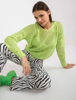 Dámský svetr LC SW model 17297833 světle zelený - FPrice