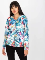 Mikina RV BL 8120.69P bílá a modrá