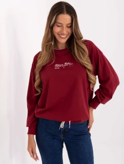 Bluza RV BL model 21320029 bordowy - FPrice