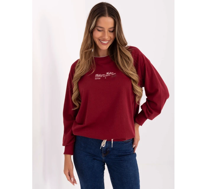 RV BL mikina A870.45 bordó RV BL mikina A870.45 bordó