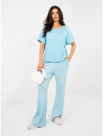 Bluzka RV BZ model 22011402 jasny niebieski - FPrice