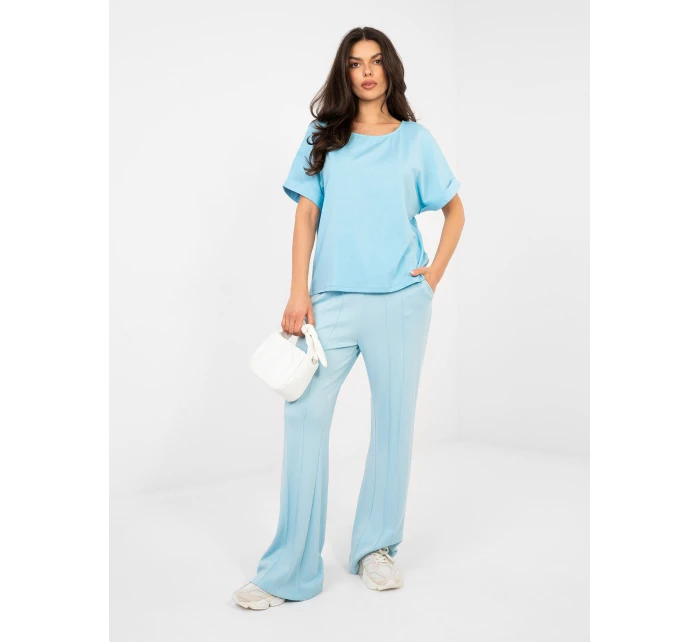 Bluzka RV BZ model 22011402 jasny niebieski - FPrice