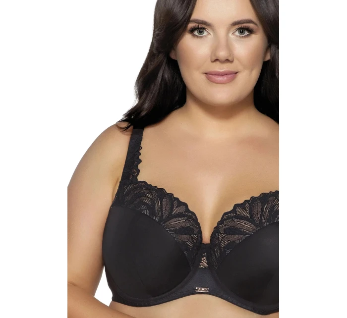Dámská podprsenka 2107 Yasemin Černá s béžovou - AVA Dámská podprsenka 2107 Yasemin Černá s béžovou - AVA
