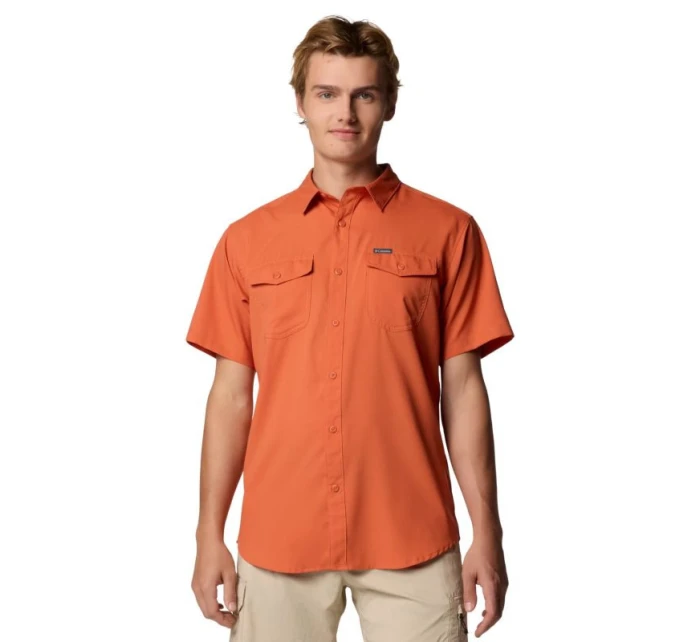 II Solid Short Sleeve Shirt M pánské model 20900668 - Columbia