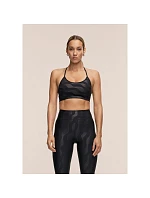 Sportovní podprsenka CASALL Sleek Strappy Sports Bra Printed, černá Sportovní podprsenka CASALL Sleek Strappy Sports Bra Printed, černá