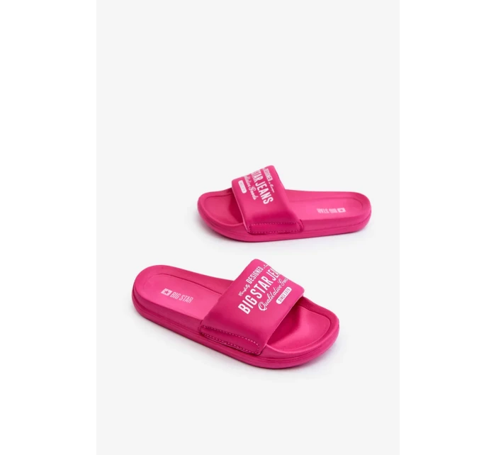 Dětské pěnové pantofle Big Star Růžové Dětské pěnové pantofle Big Star Růžové