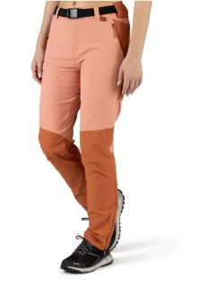 Viking Sequoia Bamboo Lady nepromokavé trekové kalhoty z bambusového vlákna oranžové (900/25/9696/5400)