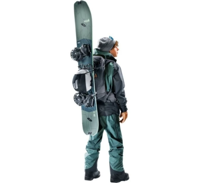 Lyžařský batoh Deuter Freerider Pro 32+10 černý Lyžařský batoh Deuter Freerider Pro 32+10 černý