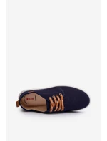 Pánské tenisky Big Star NN176002 s paměťovou pěnou Memory Foam systém modré