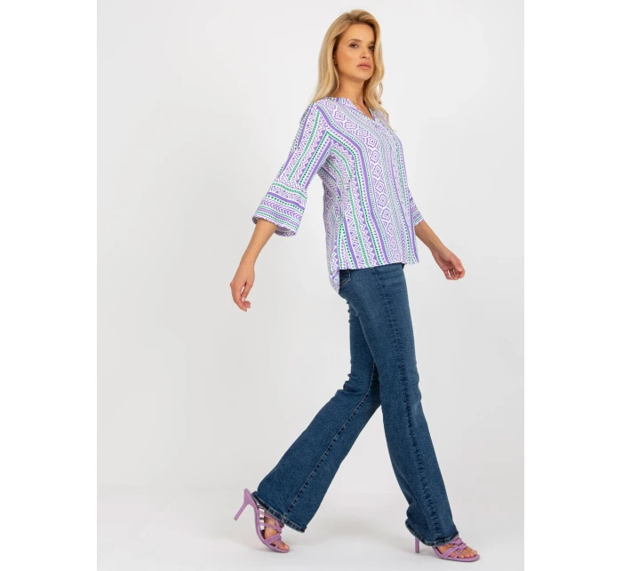 Dámská halenka D73771M11062C fialová - FPrice