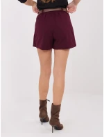 Szorty IT SN model 21782490 bordowy - FPrice Szorty IT SN model 21782490 bordowy - FPrice