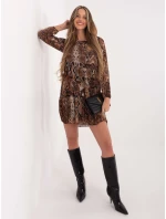 Šaty WN SK 2311 2.76 světle hnědá