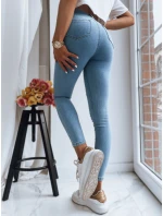 Dámské kalhoty THAT ONE modré FashionStreet UY1396 Dámské kalhoty THAT ONE modré FashionStreet UY1396