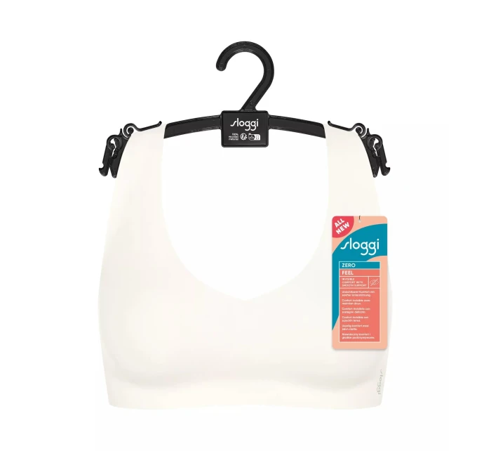Dámská podprsenka ZERO Feel 2.0 Bralette - WHITE - bílá 00GZ - SLOGGI